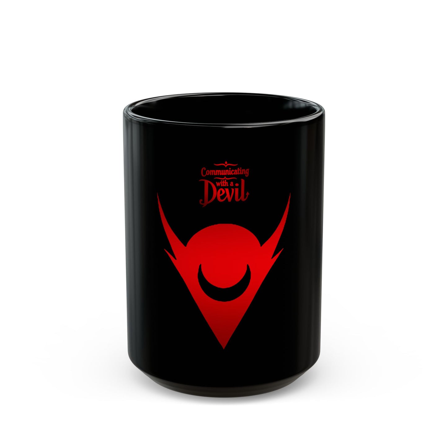 Dominion of Darkness Black Mug (11oz, 15oz) - Communicating with a Devil