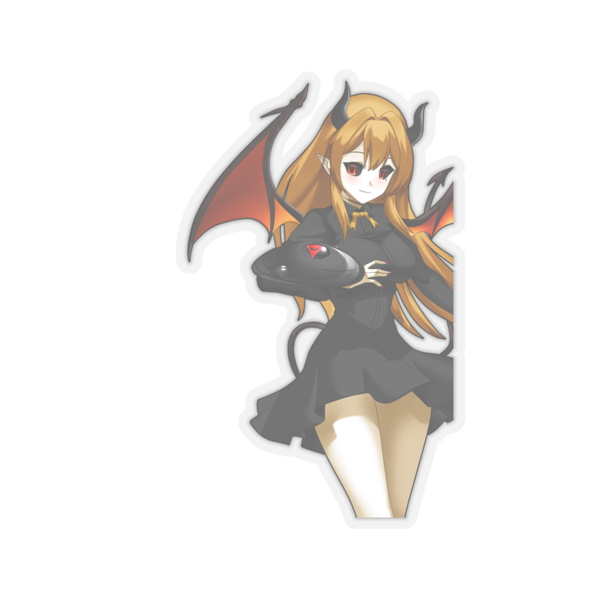 Lilith [Demon Form] holding the Shield of Darkness Sticker