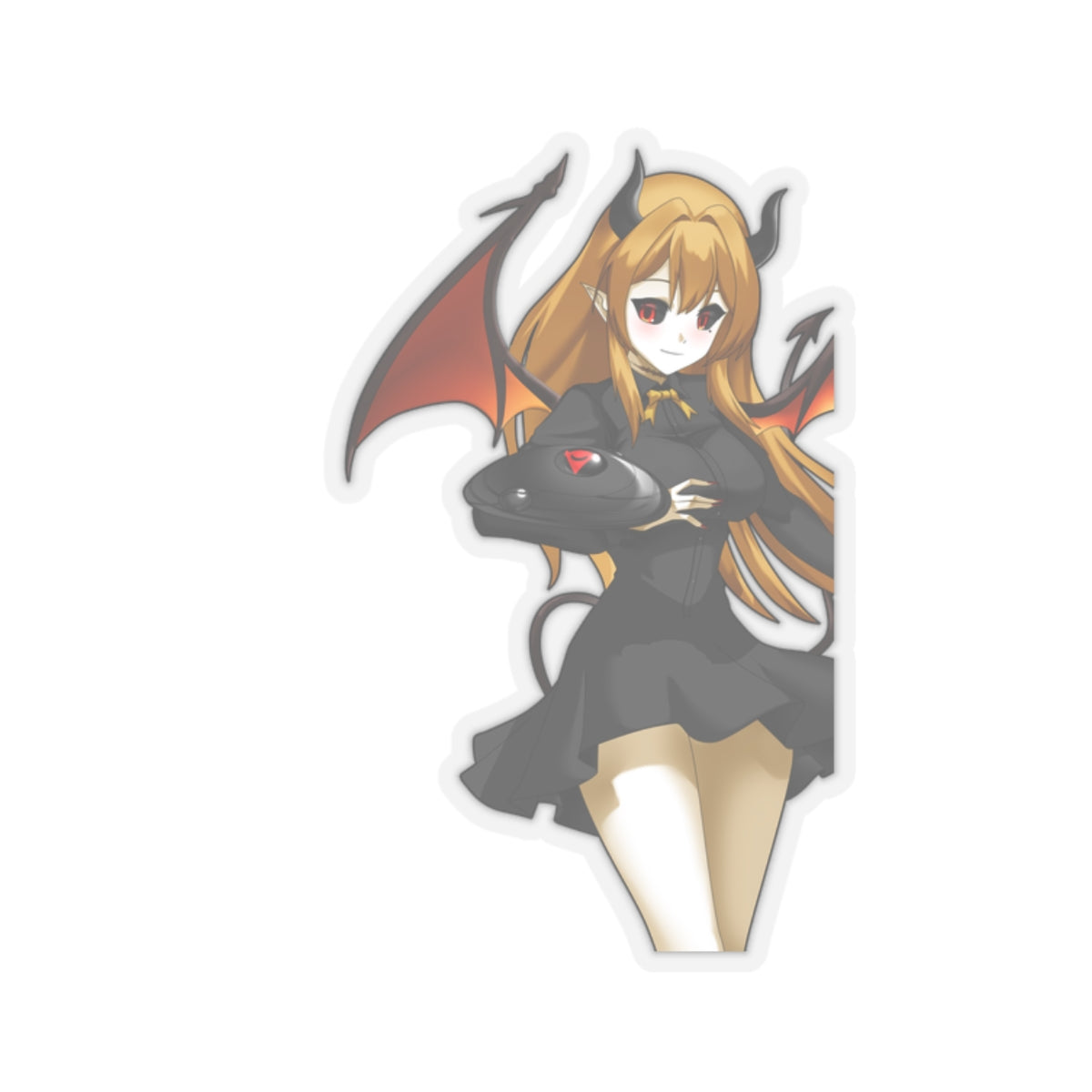 Lilith [Demon Form] holding the Shield of Darkness Sticker